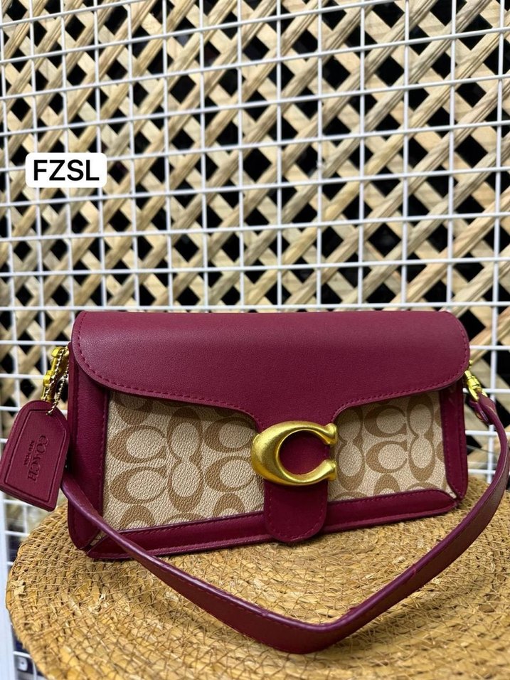 Klasik Baskılı Siyah Deri Kadın Çanta A KALİTE - Görsel 2