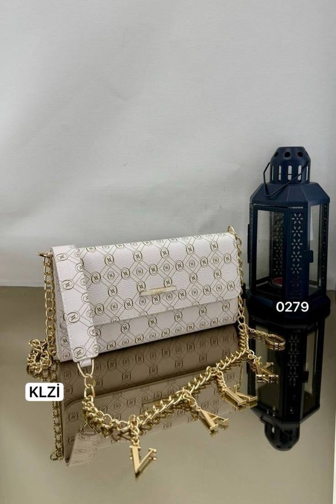 Zincir Detaylı Deri Kadın Çanta - Görsel 5