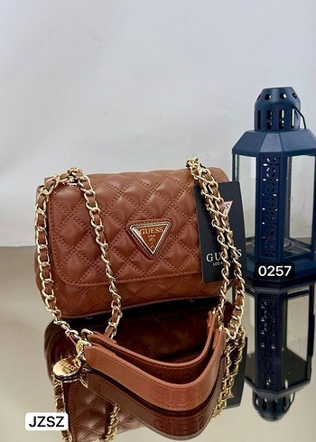 Zincir Detaylı Kadın Deri Çanta A kalite - Görsel 7