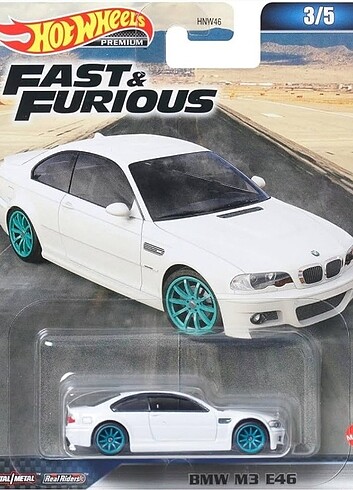Hot Wheels premium BMW M3 E46