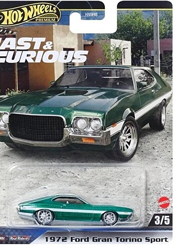 Hot Wheels Premium Fast and Furious Ford Gran Torino Sport