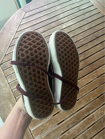 29 Beden bordo Renk Vans bordo çocuk ayakkabı