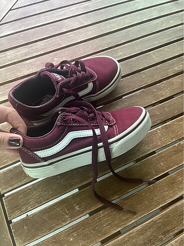 Vans Vans bordo çocuk ayakkabı