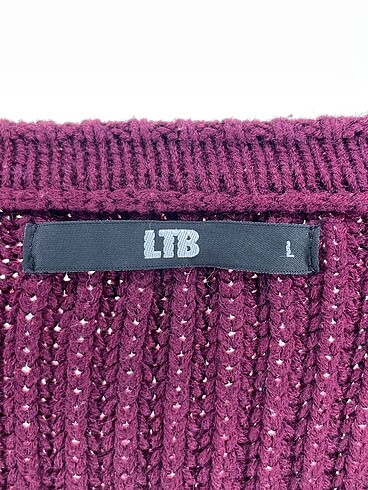 l Beden bordo Renk LTB Kazak / Triko %70 İndirimli.