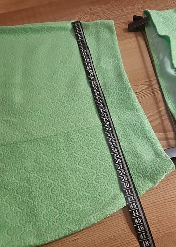 Parlak Yeşil Uzun Etek - Görsel 5