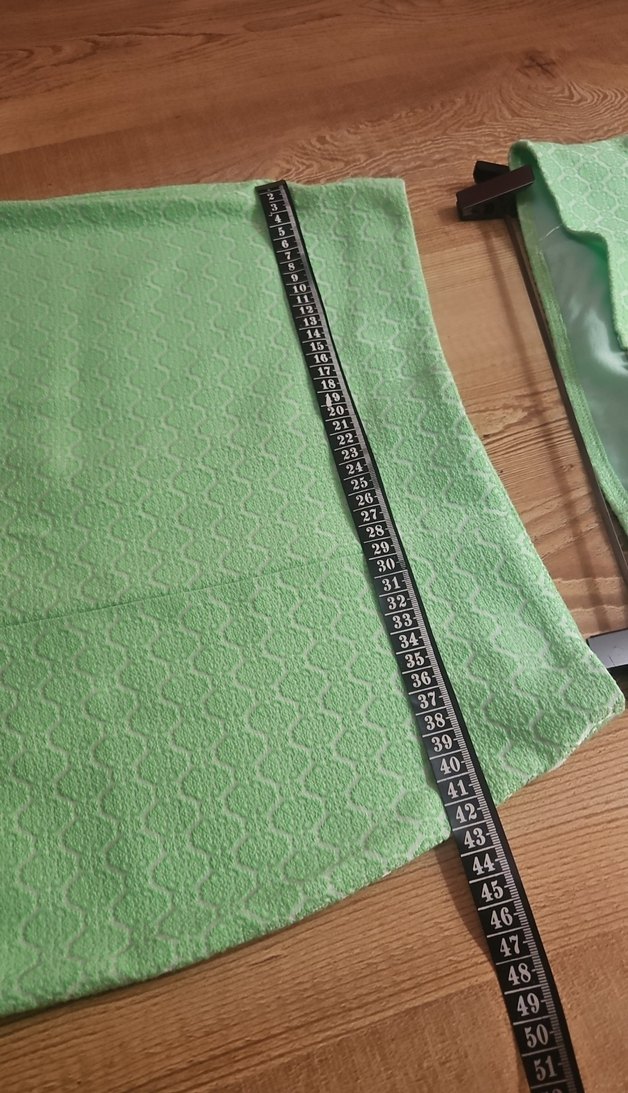 Parlak Yeşil Uzun Etek - Görsel 5