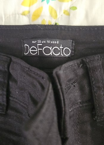 Defacto Siyah Denim Jean