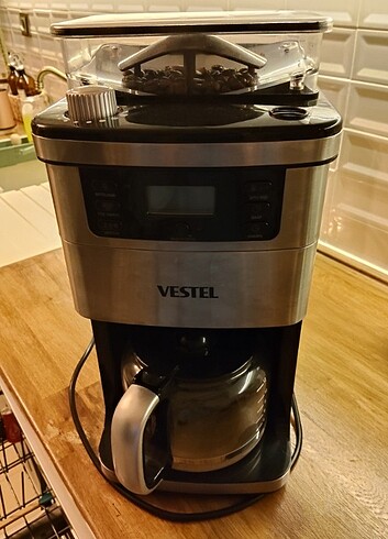 Vestel öğütücülü filtre kahve makinesi