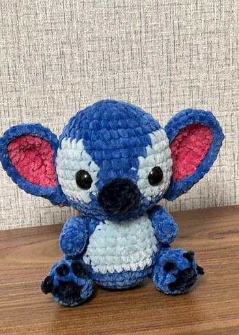 Renkli Mavi Peluş Oyuncak Ayıcık #stitch #elemegi #keşfet #trend - Görsel 2