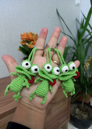 Renkli Örgü Anahtarlıklar - Görsel 4