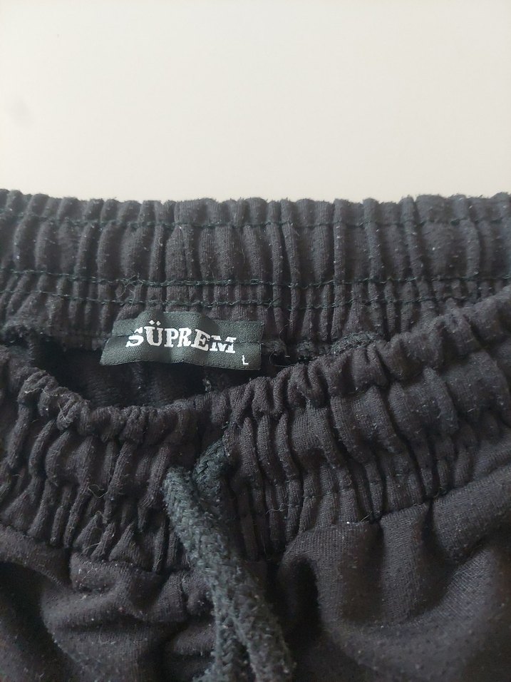 Siyah Kadın Rahat Kesim Eşofman Altı - Görsel 5