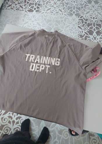 Bej Baskılı Erkek Tişört - Görsel 2