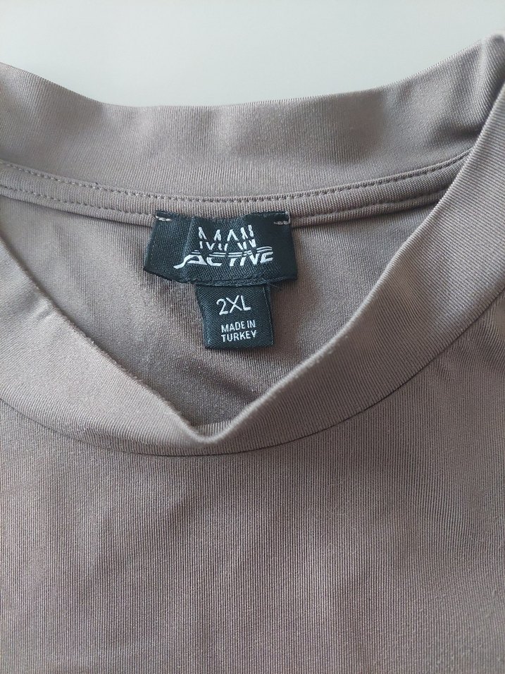 Bej Baskılı Erkek Tişört - Görsel 5