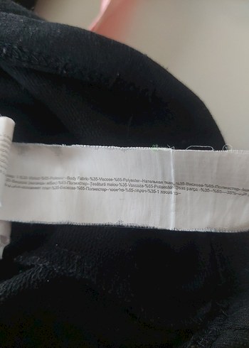 Siyah Parlak Baskılı kapüşonlu  Sweatshirt - Görsel 5