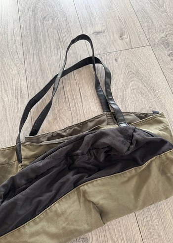 Koton Düz Minimalist Kemerli Yeşil Kadın Çantası - Görsel 3