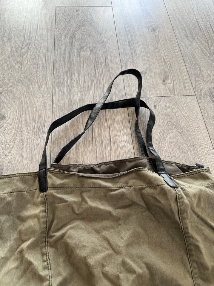 Koton Düz Minimalist Kemerli Yeşil Kadın Çantası - Görsel 2