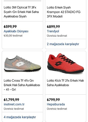 Halı saha ayakkabisi