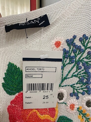 Addax örgü yazlık askılı bluz