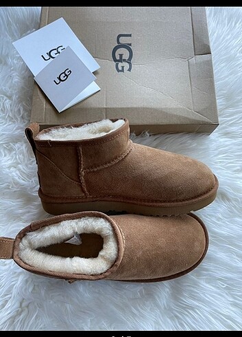 38 Beden kahverengi Renk Ugg mini chesnut