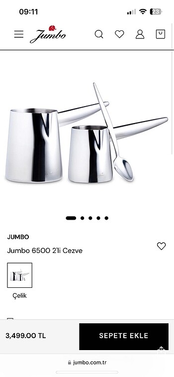 Jumbo cezve
