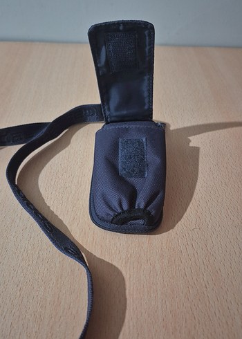 Mavi baskılı yoga kayışlı cep çantası - Görsel 2