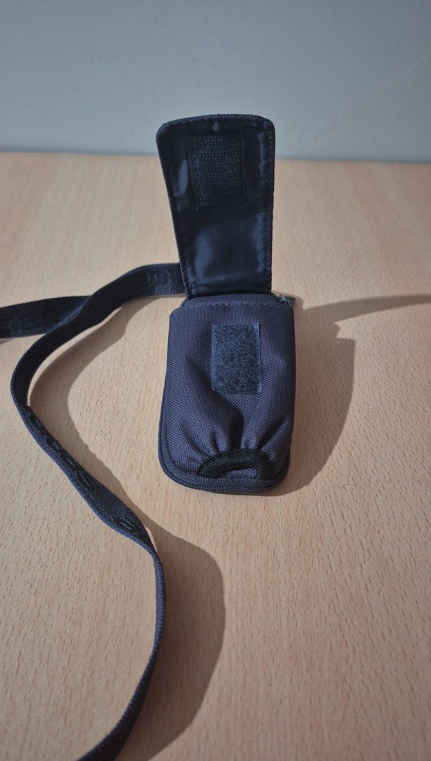 Mavi baskılı yoga kayışlı cep çantası - Görsel 2