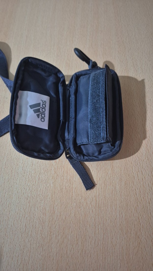 Mavi baskılı yoga kayışlı cep çantası - Görsel 5