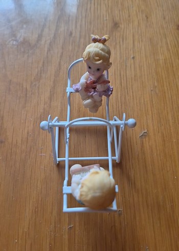 Bebek Figürlü Salıncak Biblo - Görsel 2