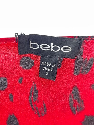 s Beden kırmızı Renk BeBe Kısa Elbise %70 İndirimli.
