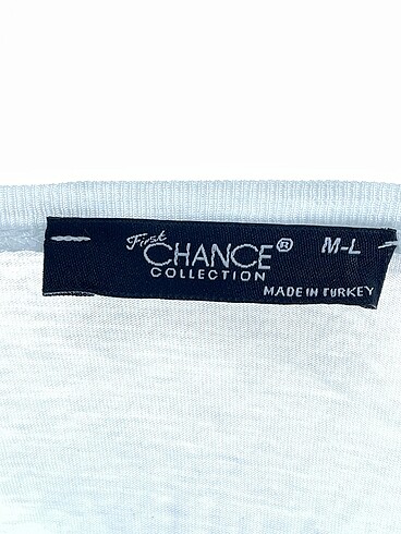 m Beden beyaz Renk Diğer T-shirt %70 İndirimli.