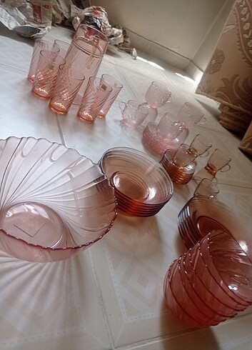 Antika pembe yemek takımı - Görsel 6
