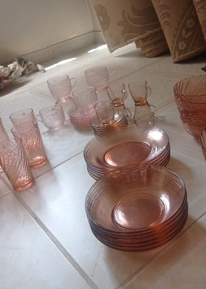 Antika pembe yemek takımı - Görsel 2