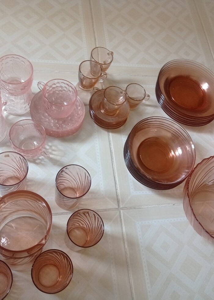 Antika pembe yemek takımı - Görsel 4