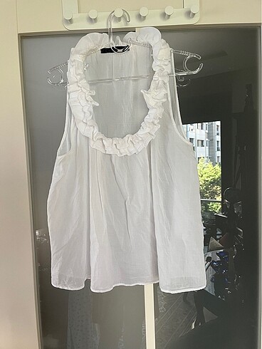 Zara Beyaz Üst