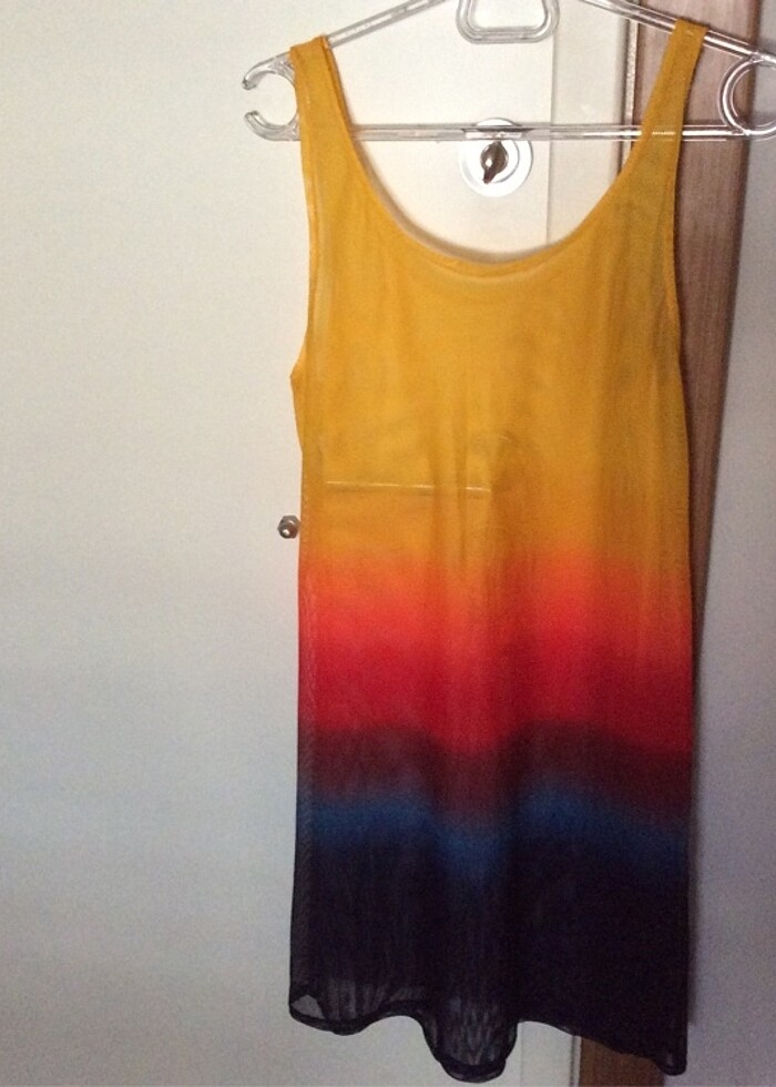 Speedo Renkli File Plaj Giysi - Görsel 2