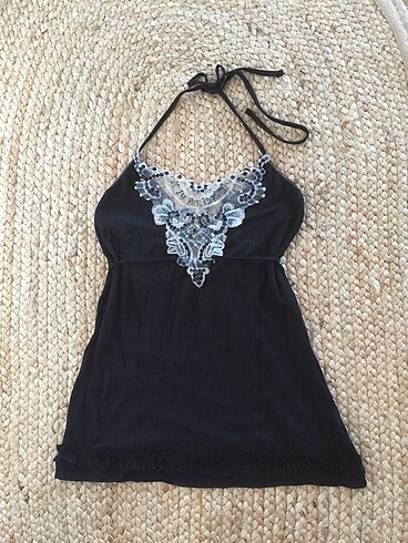Topshop Siyah Üst