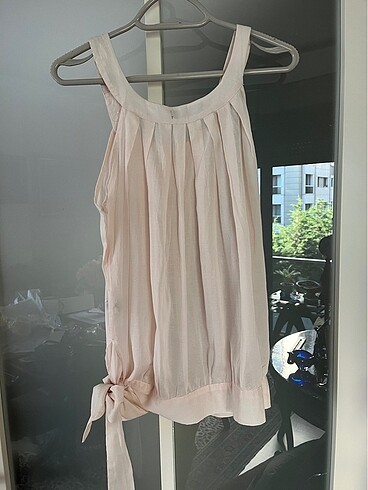 Mudo Mudo Collection Pudra Pembe Pamuklu Üst