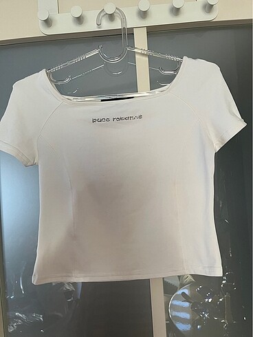 Paco Rabanne Beyaz Kısa Üst