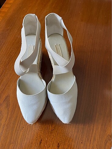 Nine West Bej Dolgu Topuk Espadril - Görsel 6