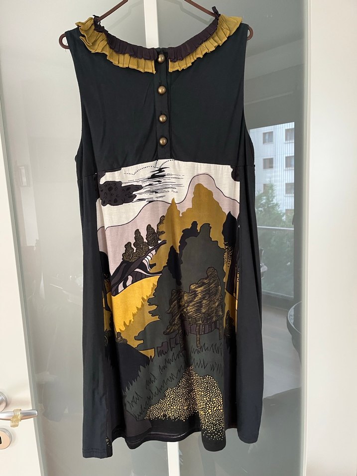 Rene Derhy Desenli Mevsimlik Elbise - Görsel 2