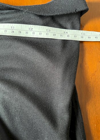 French Connection Siyah Straplez Elbise/Üst - Görsel 5