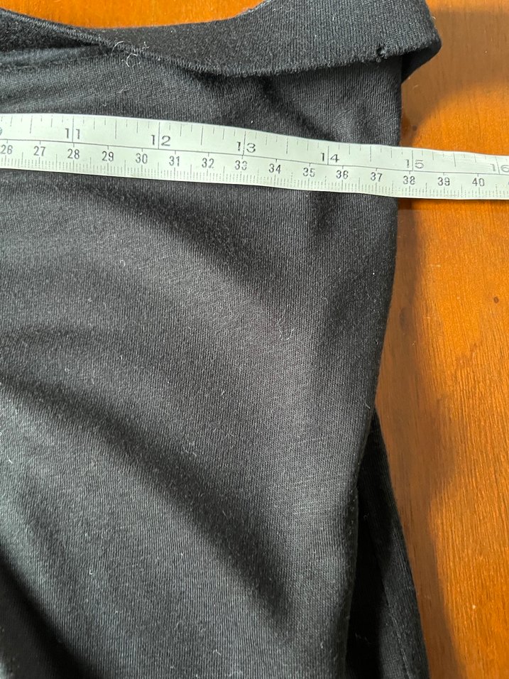 French Connection Siyah Straplez Elbise/Üst - Görsel 5