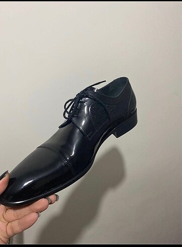 41 Beden siyah Renk Damat ayakkabısı
