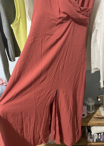 Zara SHEIN Askılı Midi Kadın Elbise