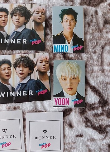  K-Pop Winner Sticker Çıkartma Seti 4