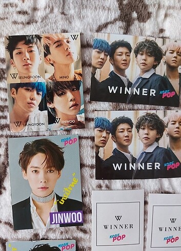  Beden K-Pop Winner Sticker Çıkartma Seti 4