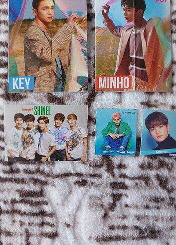  K-Pop Shinee Sticker Çıkartma Seti 9