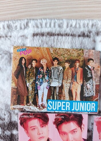  K-Pop Super Junior Sticker Çıkartma Seti 12