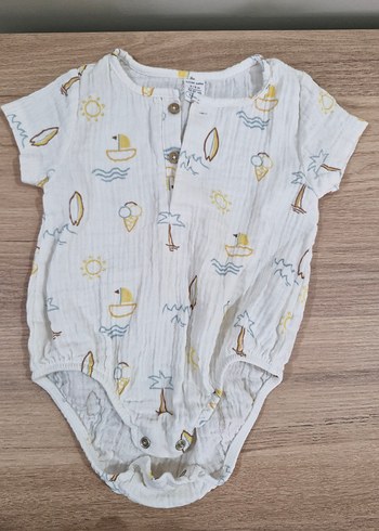 Pamuk Bebek Erkek Bohem Kısa Kollu Takım - Görsel 2