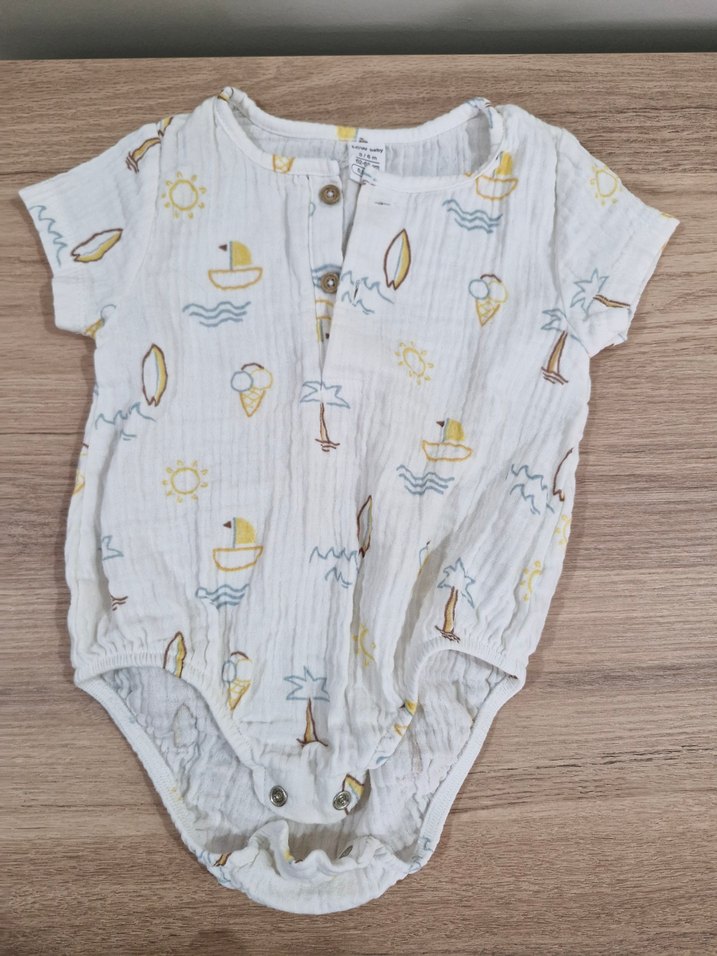 Pamuk Bebek Erkek Bohem Kısa Kollu Takım - Görsel 2